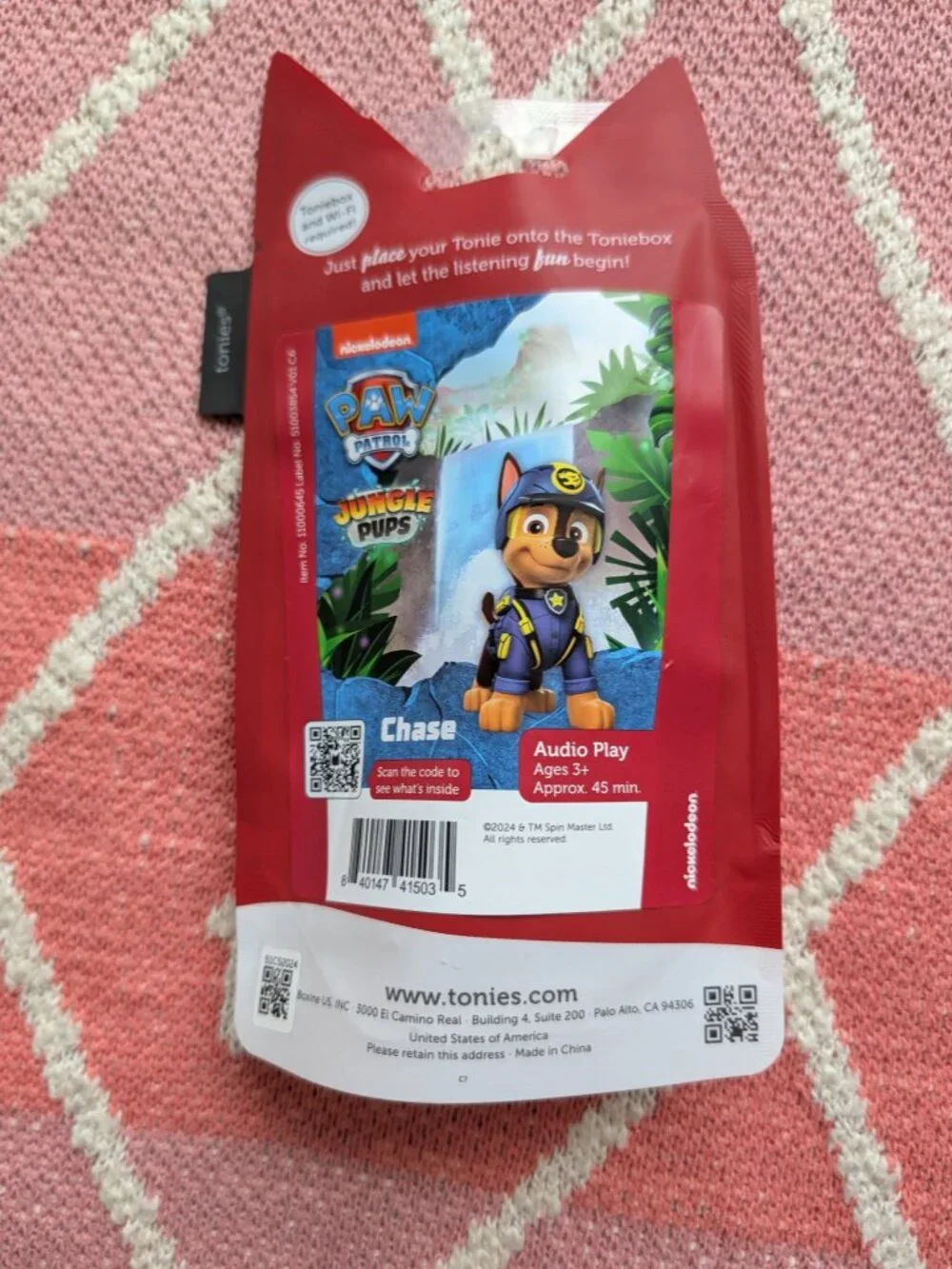 PAW Patrol Jungle Pups: Chase Tonie